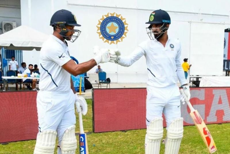 Mayank Agarwal and KL Rahul (Credits: InsideSport)