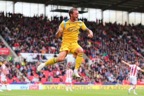 John Swift of Reading celebrates