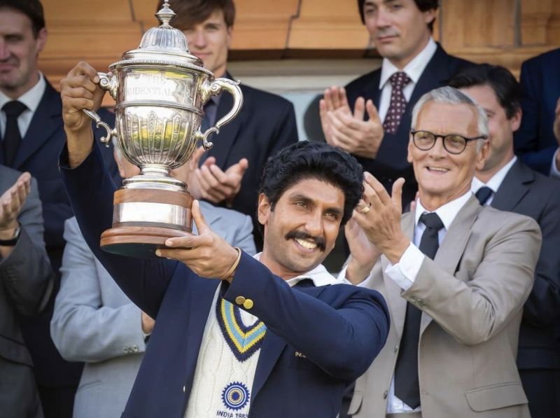 Ranveer Singh as Kapil Dev (Photo: 83, the film&#039;s Instagram account)