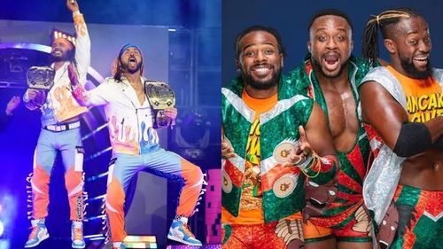 AEW's The Young Bucks and The New Day