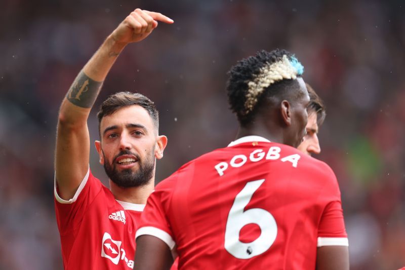 Bruno Fernandes scored a hat-trick, while Paul Pogba recorded four assists as Manchester United routed Leeds
