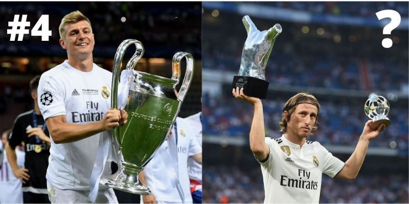 Luka Modric and Toni Kroos played crucial roles in Real Madrid&#039;s Champions League campaigns