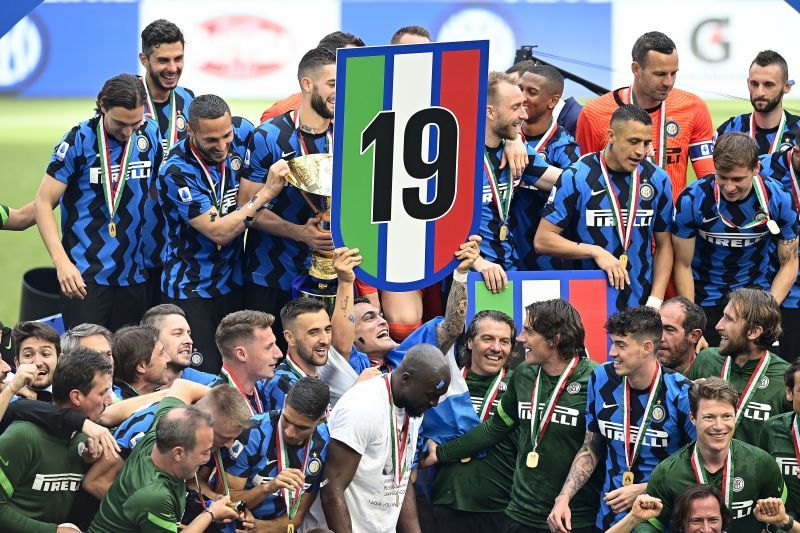 Reigning Serie A champions Inter have endured a dip in value