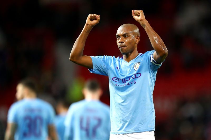 Fernandinho - Manchester United vs Manchester City - Carabao Cup: Semi-Final