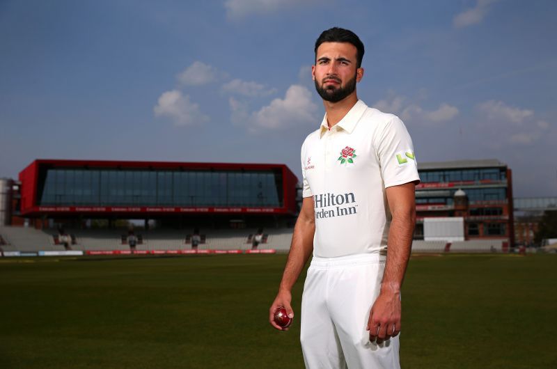 Lancashire&#039;s Saqib Mahmood CCC Photocall