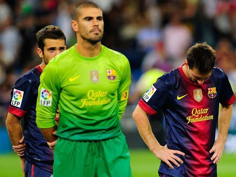 Messi led from the front with an example while Valdes laid down a marker at the back