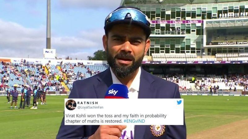 Twitter reacts to Virat Kohli winning the toss