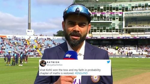 Twitter reacts to Virat Kohli winning the toss