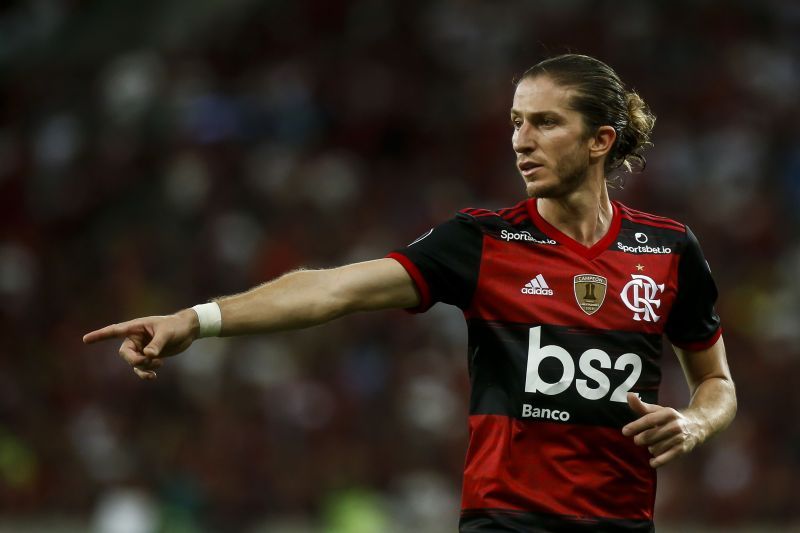 Filipe Luis won the Copa Libertadores with Flamengo aged 34