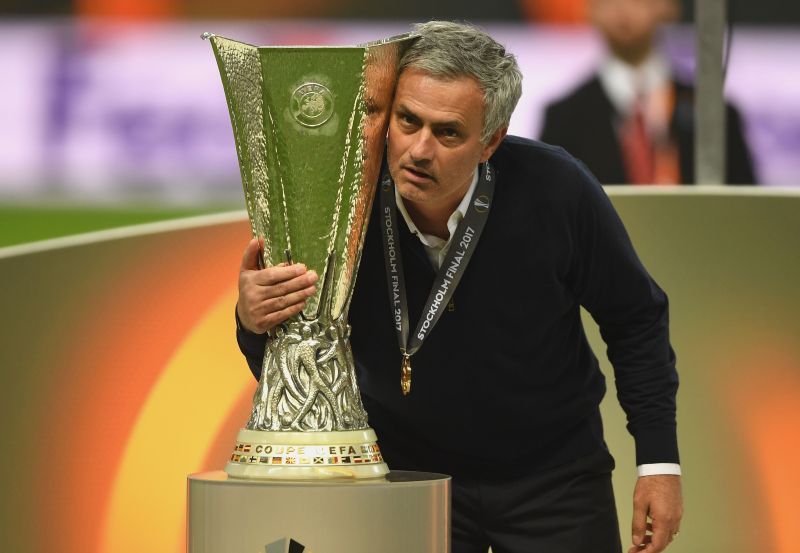 Jose Mourinho won the UEFA Europa League with Manchester United in 2017