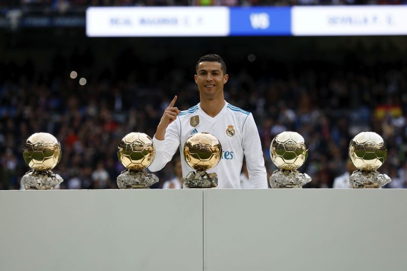Cristiano Ronaldo has won five Ballon d&#039;Or awards.