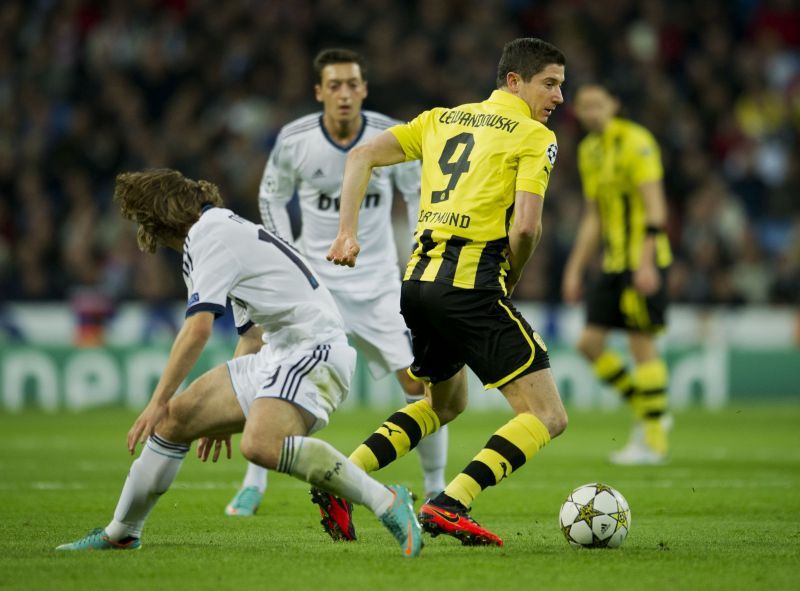 Lewandowski bagged four goals to destroy Real Madrid in Germany