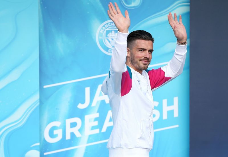 Manchester City Unveil New Signing Jack Grealish