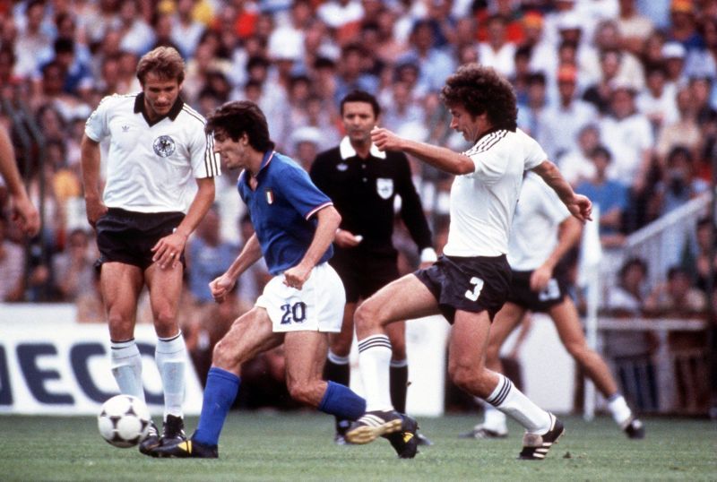 Paolo Rossi led the Azzuri to the 1982 World Cup.