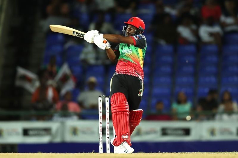 Evin Lewis is third on the list of fastest fifties in the CPL