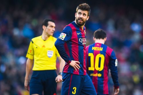 Pique is Barcelona's vice-captain at the present