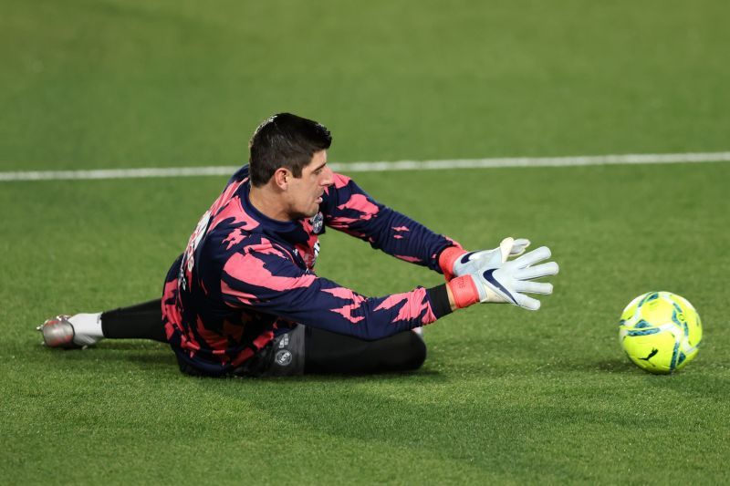 Thibaut Courtois has sharp reflexes