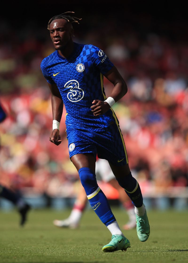 Tammy Abraham in action for Chelsea