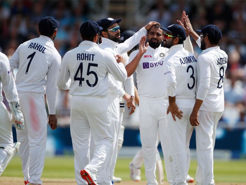 Mohammed Shami ended with figures of 3/23 in the first innings