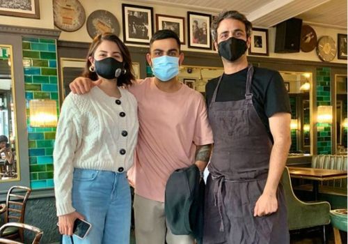 Virat Kohli has a date with his wife Anushka Sharma after Lord's victory (Pic: @tendril_kitchen)