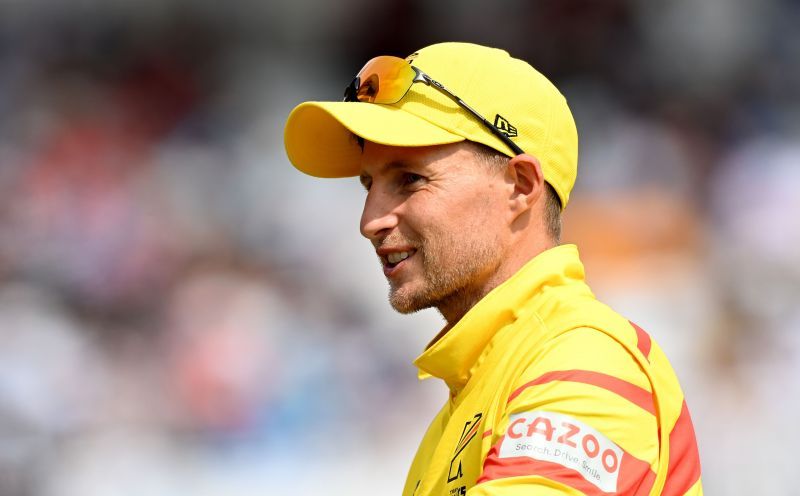 Joe Root playing in The Hundred for Trent Rockets.