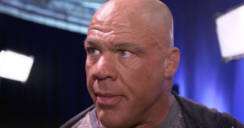 Kurt Angle and Hulk Hogan didn&#039;t see eye-to-eye at first in WWE