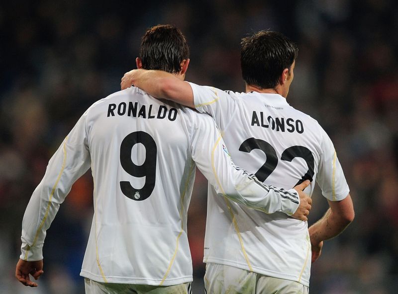 Cristiano Ronaldo wore the number 9 jersey during his first yeat at Real Madrid