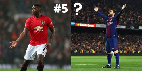 Lionel Messi and Paul Pogba are currently amongst the most technically gifted players in the world