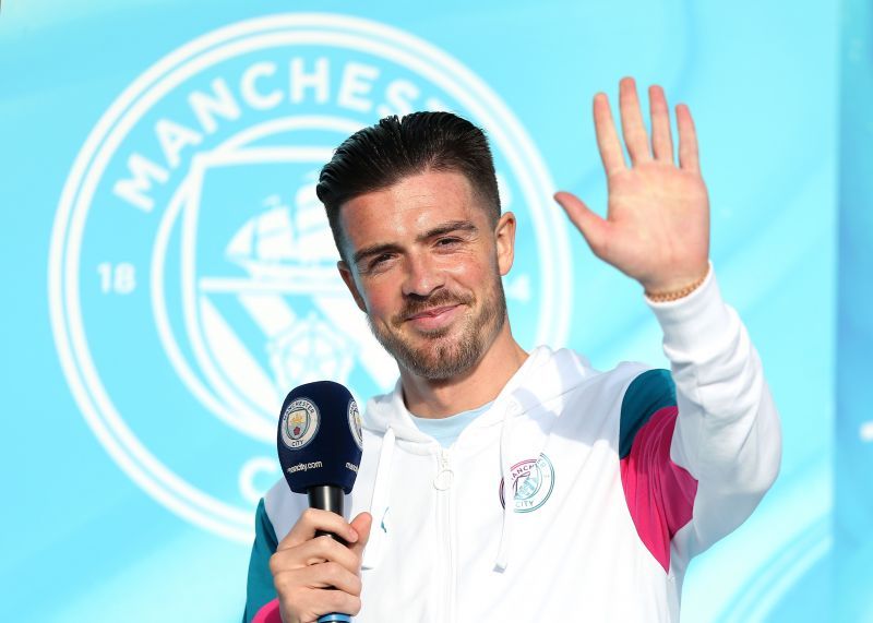 Manchester City Unveil New Signing Jack Grealish