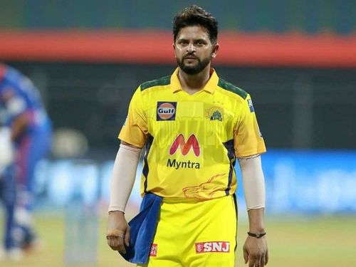 Suresh Raina had his fans in splits when he tried a John Cena 'move' on AKM sif