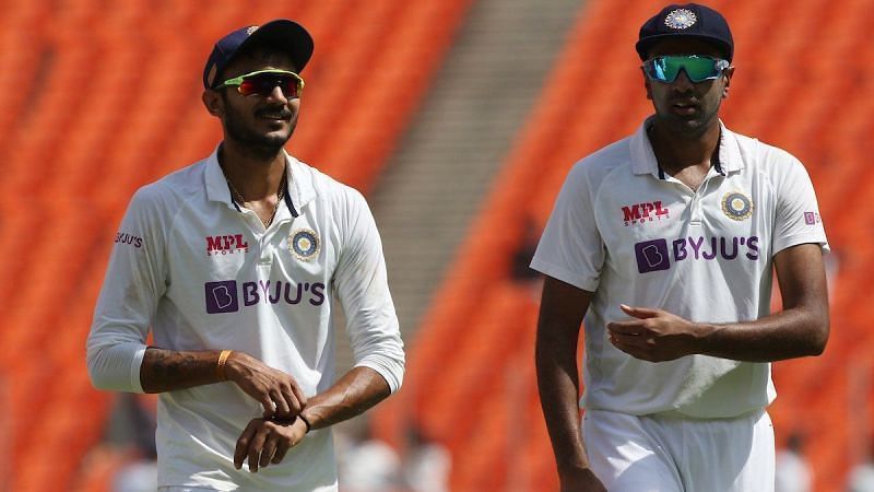 Axar Patel and Ravichandran Ashwin