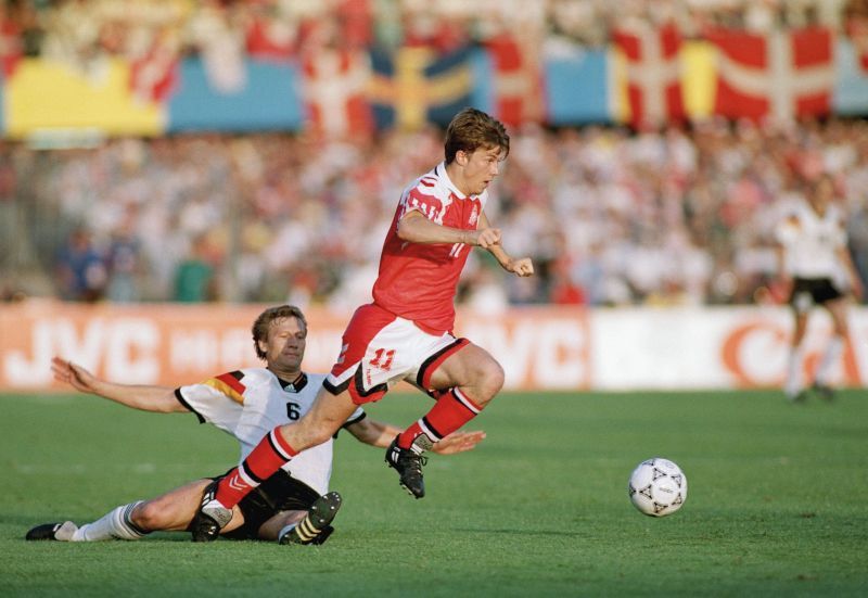 Brian Laudrup (right) had a promising career cut short due to injury.