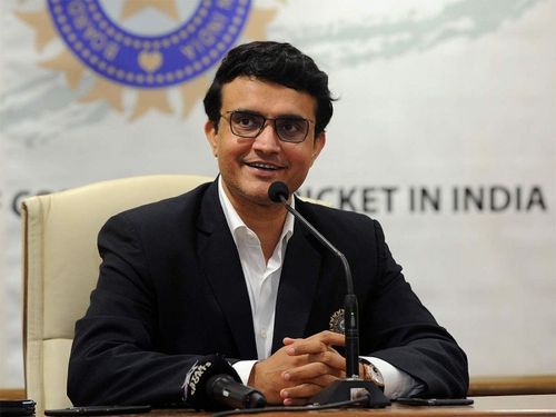 Sourav Ganguly was in attendance at Lord's