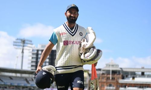 Cheteshwar Pujara played a crucial inning in the second innings of the Lord's Test