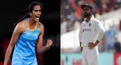 PV Sindhu and Virat Kohli