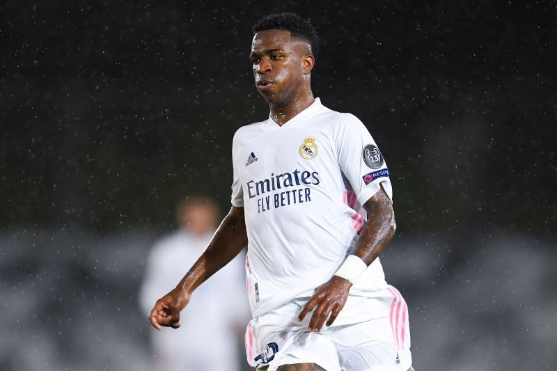 Vinicius in action for Real Madrid