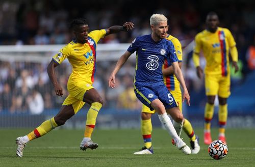 Jorginho (centre) is one of the favourites for UEFA's Men's Player of the Year award.