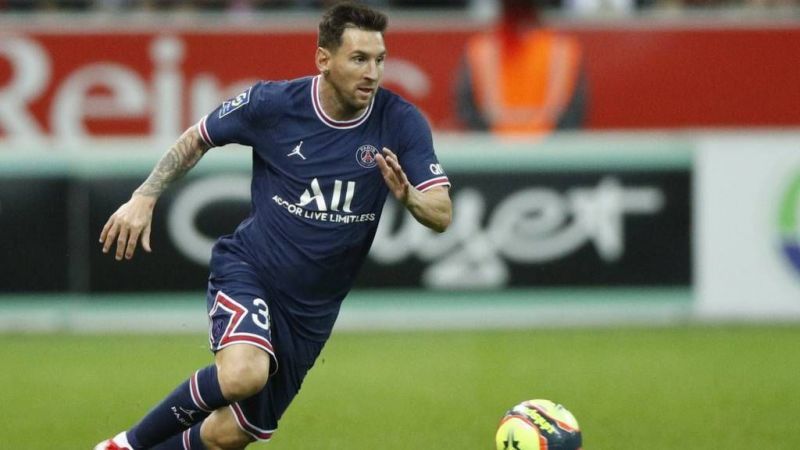 Lionel Messi made his PSG debut on Sunday