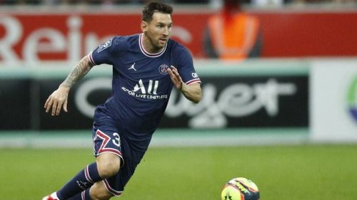 Lionel Messi made his PSG debut on Sunday