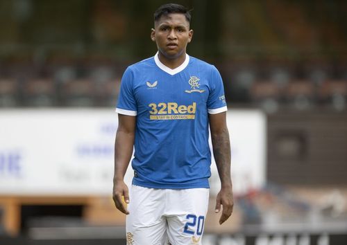 Alfredo Morelos of Rangers FC - Europa League