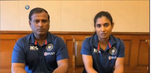 Mithali Raj and Ramesh Powar spoke to the press ahead of the Indian Women's team departure for the Australian tour