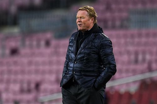 Barcelona head coach Ronald Koeman