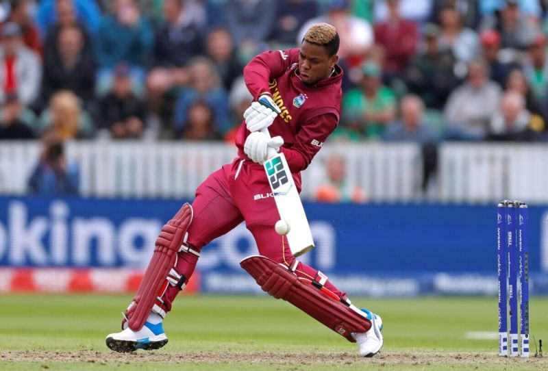 Shimron Hetmyer bats in the top-order for the West Indies