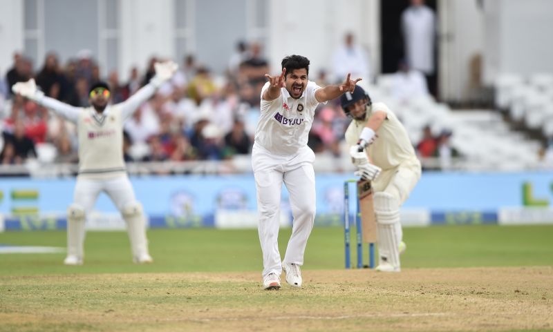 Shardul Thakur picked up four wickets at Trent Bridge
