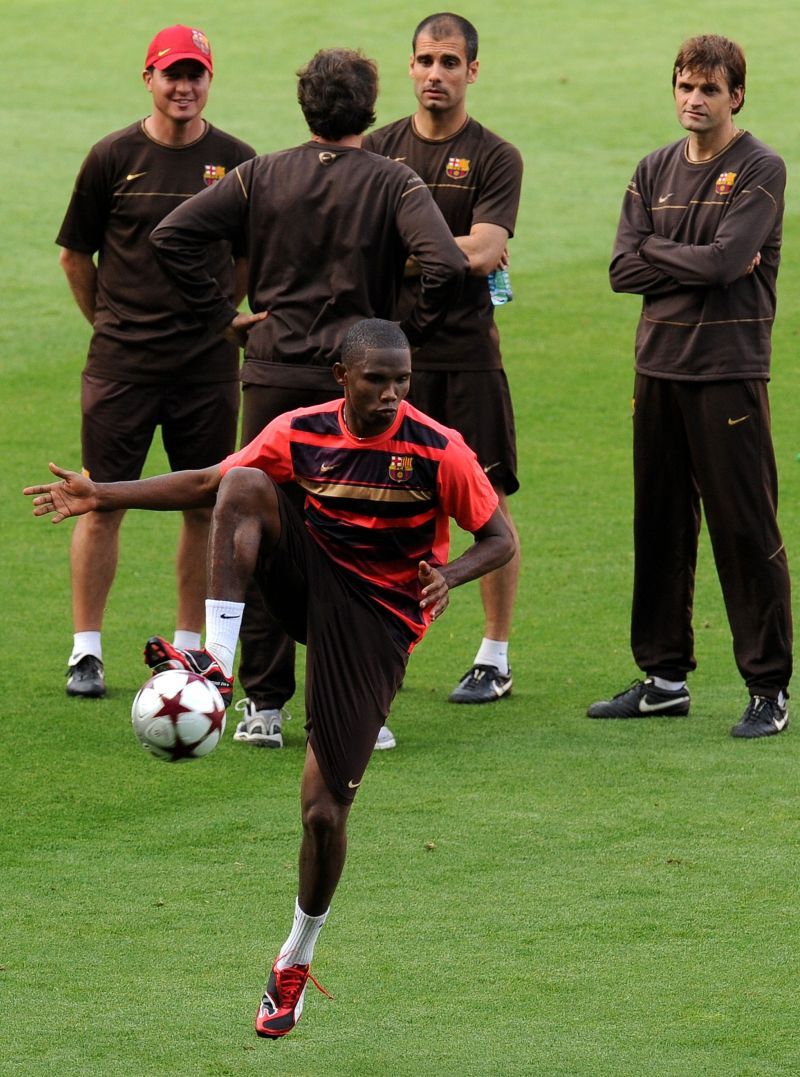 Barcelona Media Open Day - UEFA Champions League