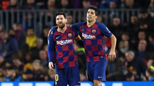 Barcelona's top five scorers in history have together scored more than 1,000 goals for the club.