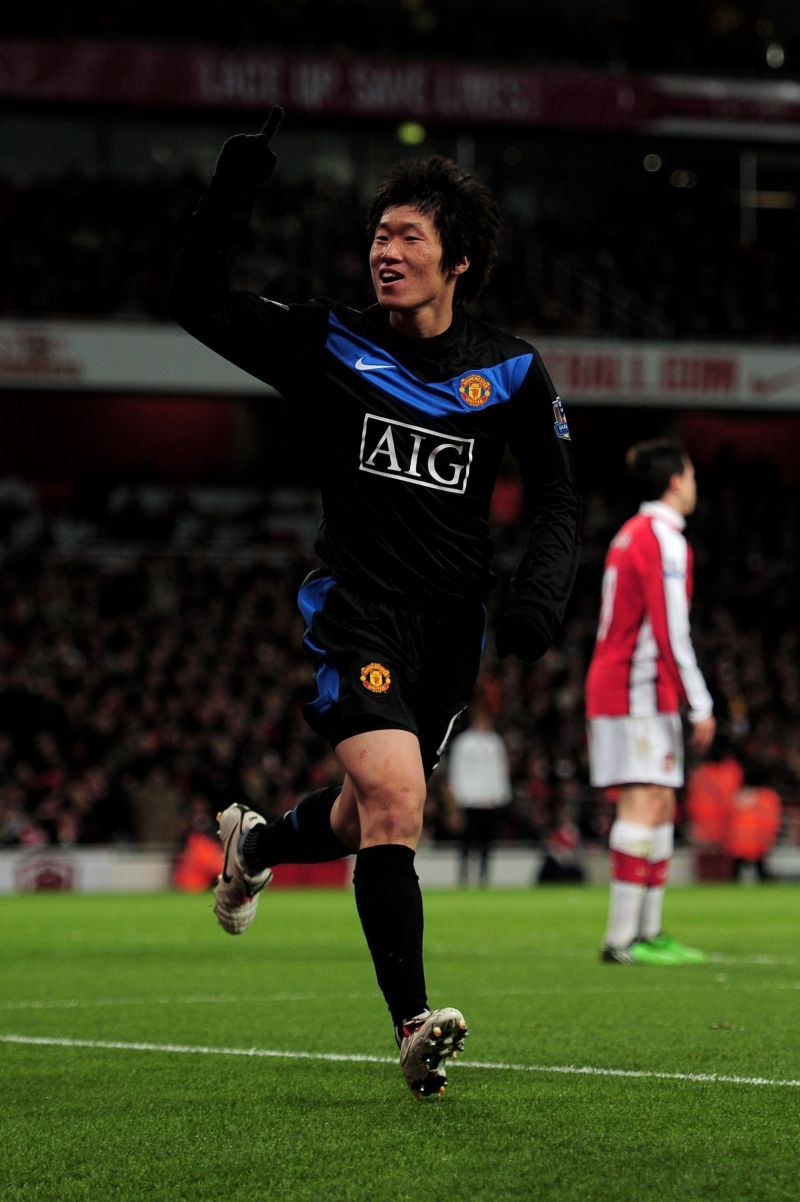 Park Ji-Sung was the engine-room of Manchester United's midfield