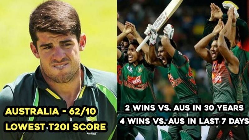 The visitors suffered an embarrassing defeat in the last T20I of the Bangladesh vs Australia series