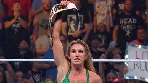 Charlotte Flair beat Rhea Ripley at Money In The Bank