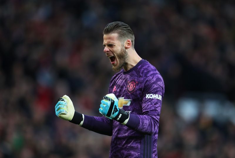 David De Gea vs Liverpool F.C in 2019